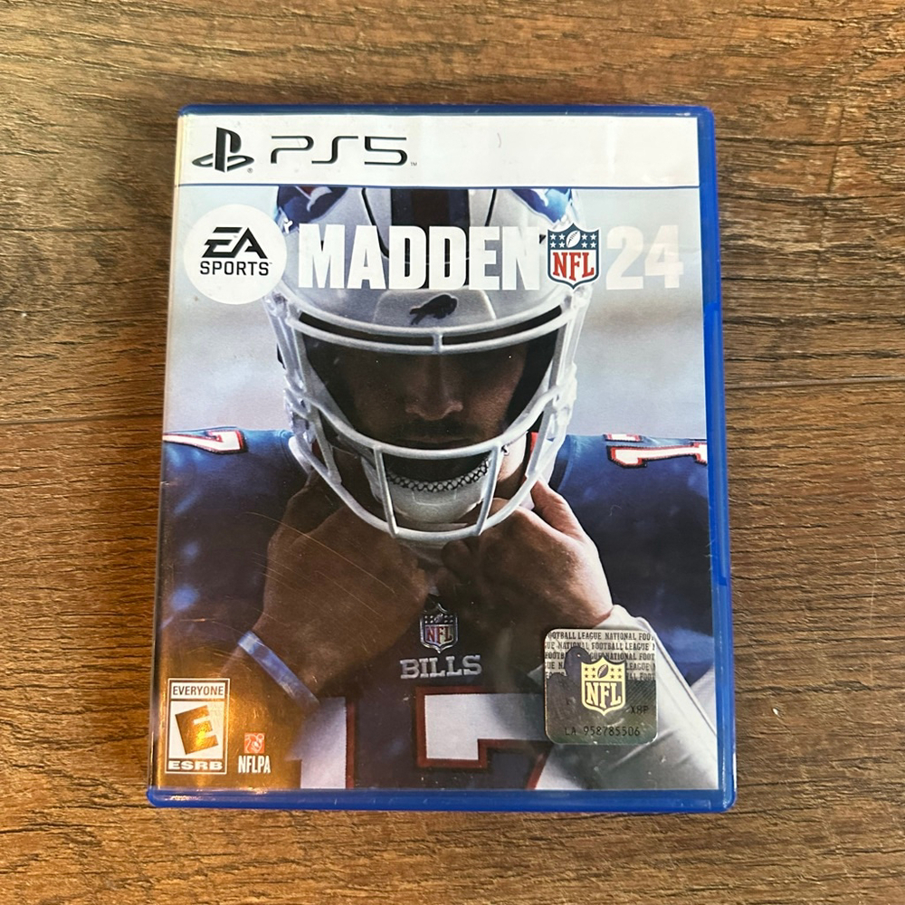 EA Sports Madden NFL 24 PS5 Video Game One Size Blue White